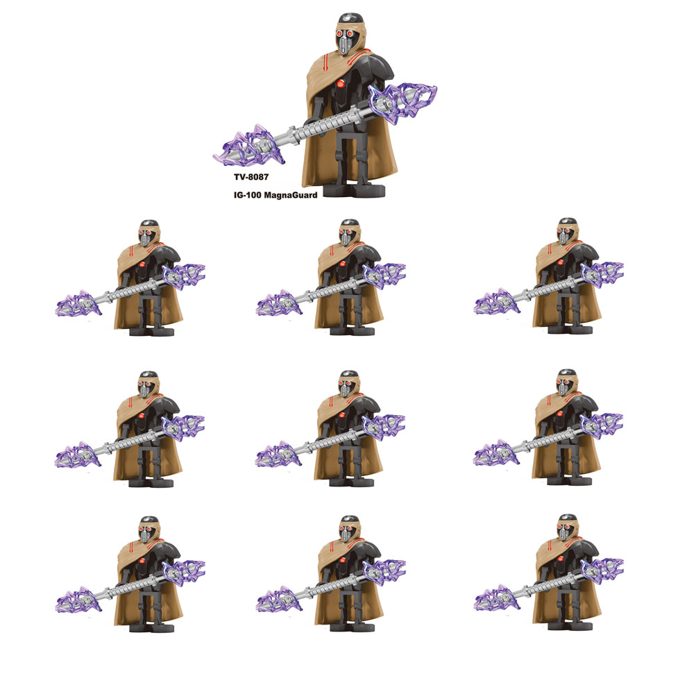 Model Kit Star Wars - 10pcs/set building Blocks Clone trooper Battle