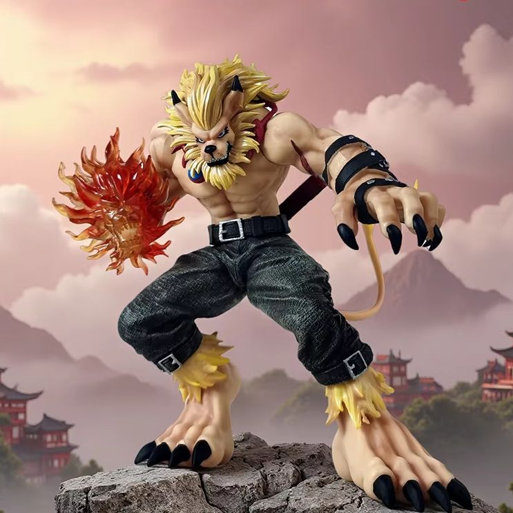 Model Kit Digimon - Premium Anime Digimon Figures Soar Leomon