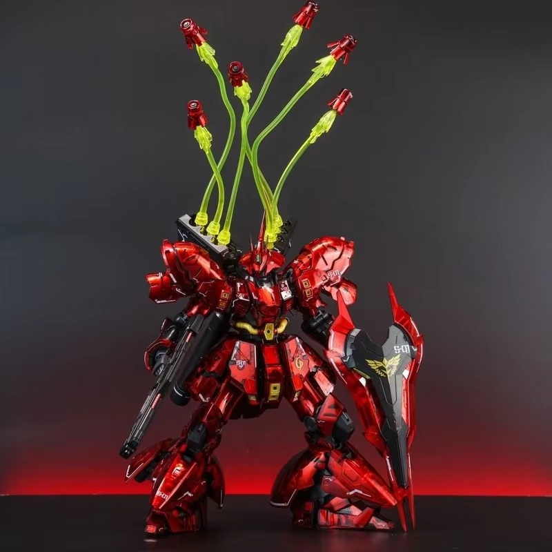 Model Kit Rg - STAR Sazabi Electroplated Clear Color RG