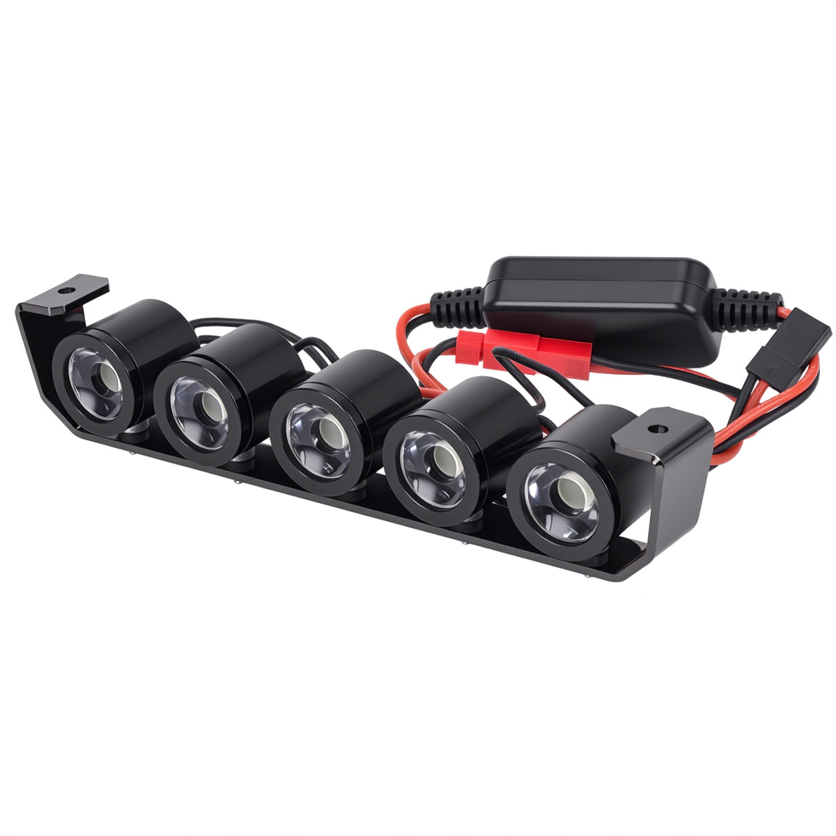 Aluminum 5 LED Light Headlight - огляд і ціна Model Kit Led