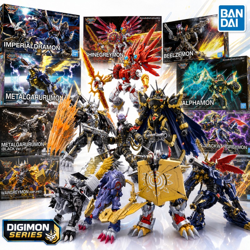 Bandai Original Digimon Figure - огляд і ціна Model Kit Imperialdramon