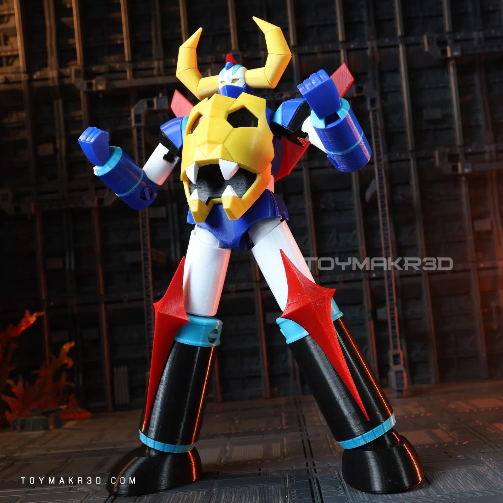 3D Printed Great Sky Dragon As - огляд і ціна Model Kit Mazinger