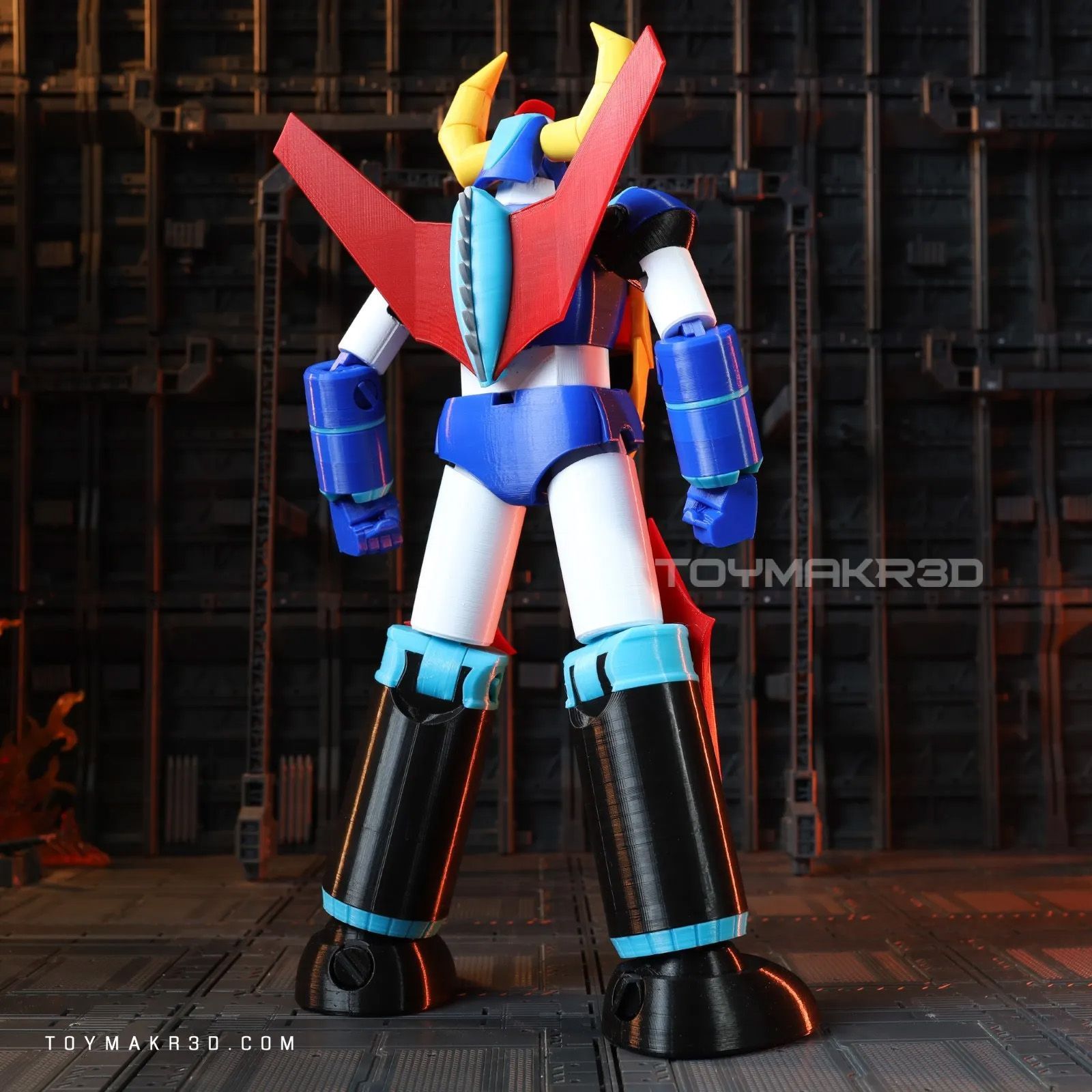 3D Printed Great Sky Dragon As - огляд і ціна Model Kit Mazinger