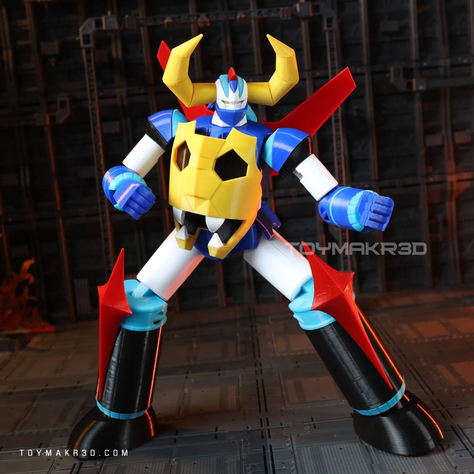 3D Printed Great Sky Dragon As - огляд і ціна Model Kit Mazinger