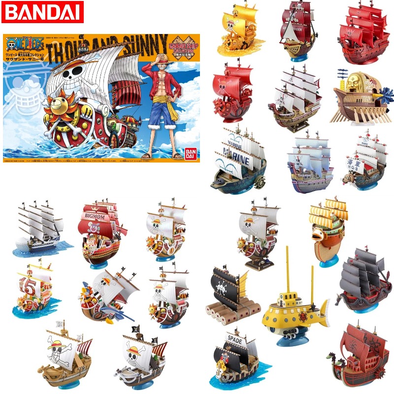 【IN STOCK】BANDAI Genuine One P - огляд і ціна Model Kit One Piece Ship