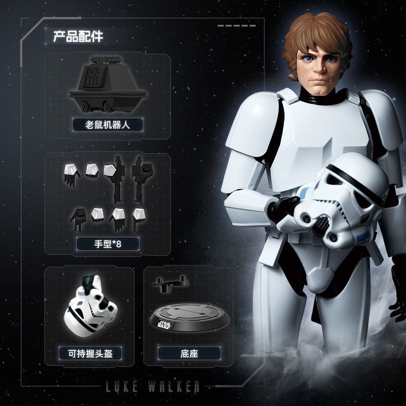 Original Blokees Champion Clas - огляд і ціна Model Kit Star Wars