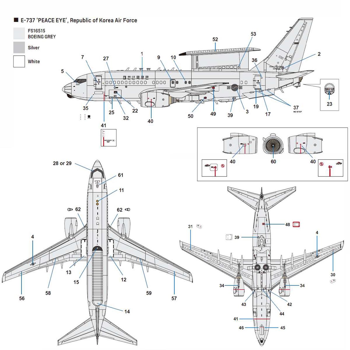 ACADEMY AC12651 1/144 Korean E - огляд і ціна Model Kit Academy