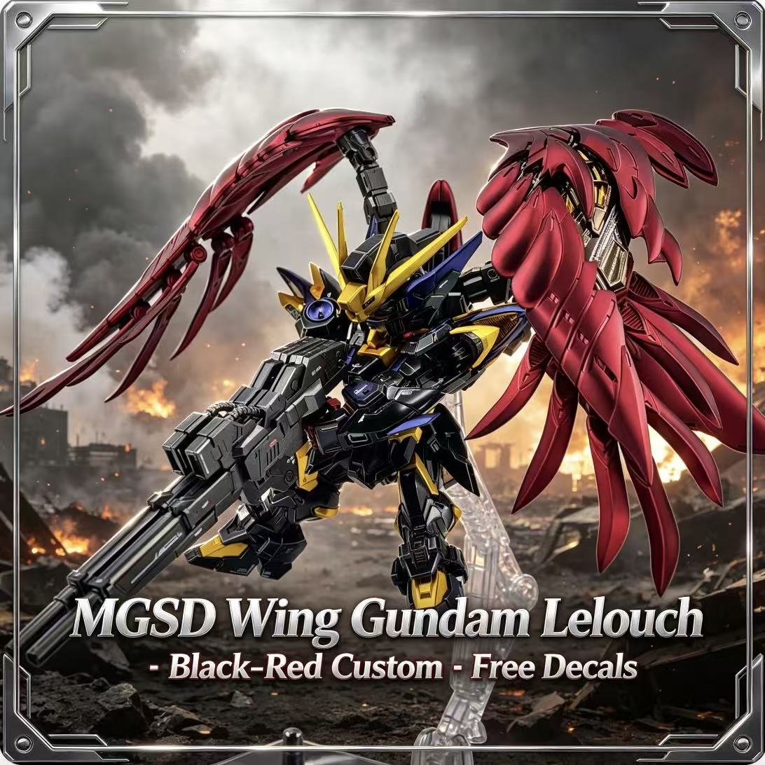 MGSD Wing Lelouch Color Scheme - огляд і ціна Model Kit Fenrir
