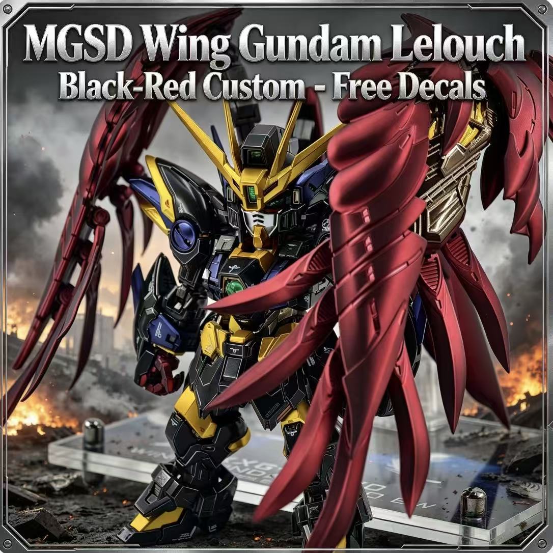 MGSD Wing Lelouch Color Scheme - огляд і ціна Model Kit Fenrir