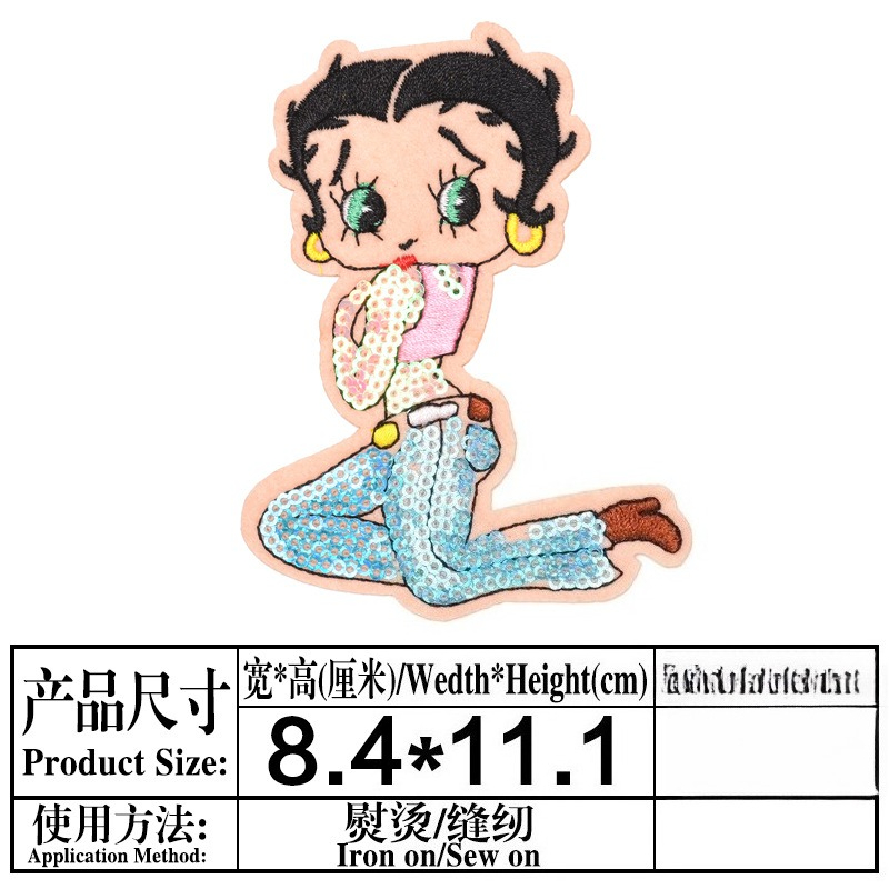 Betty Boop Patch High Color Va - огляд і ціна Model Kit Game