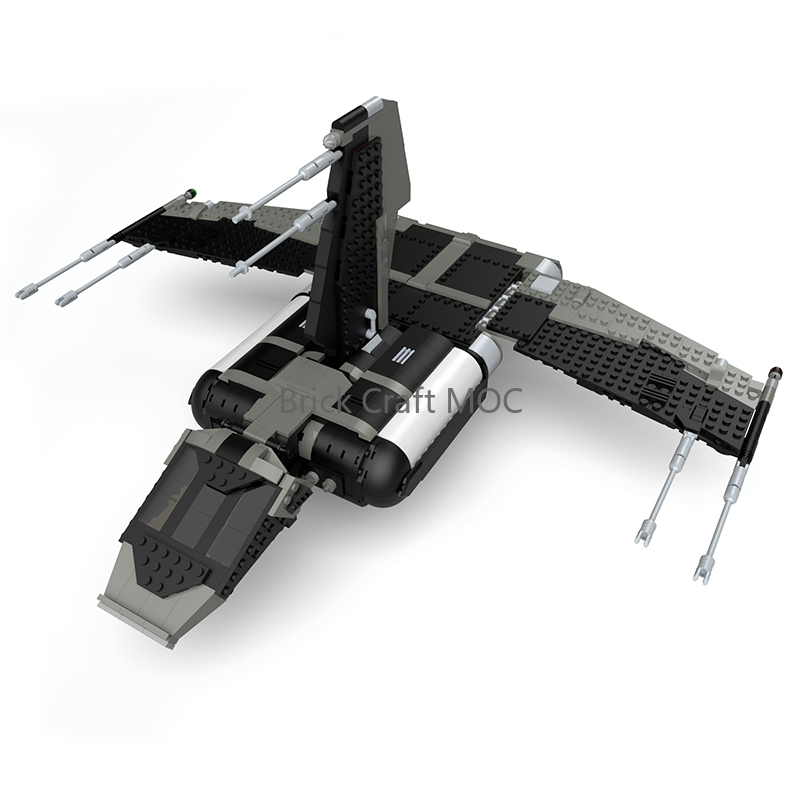 MOC Sci-Fi Infernum-Style Figh - огляд і ціна Model Kit X Wing