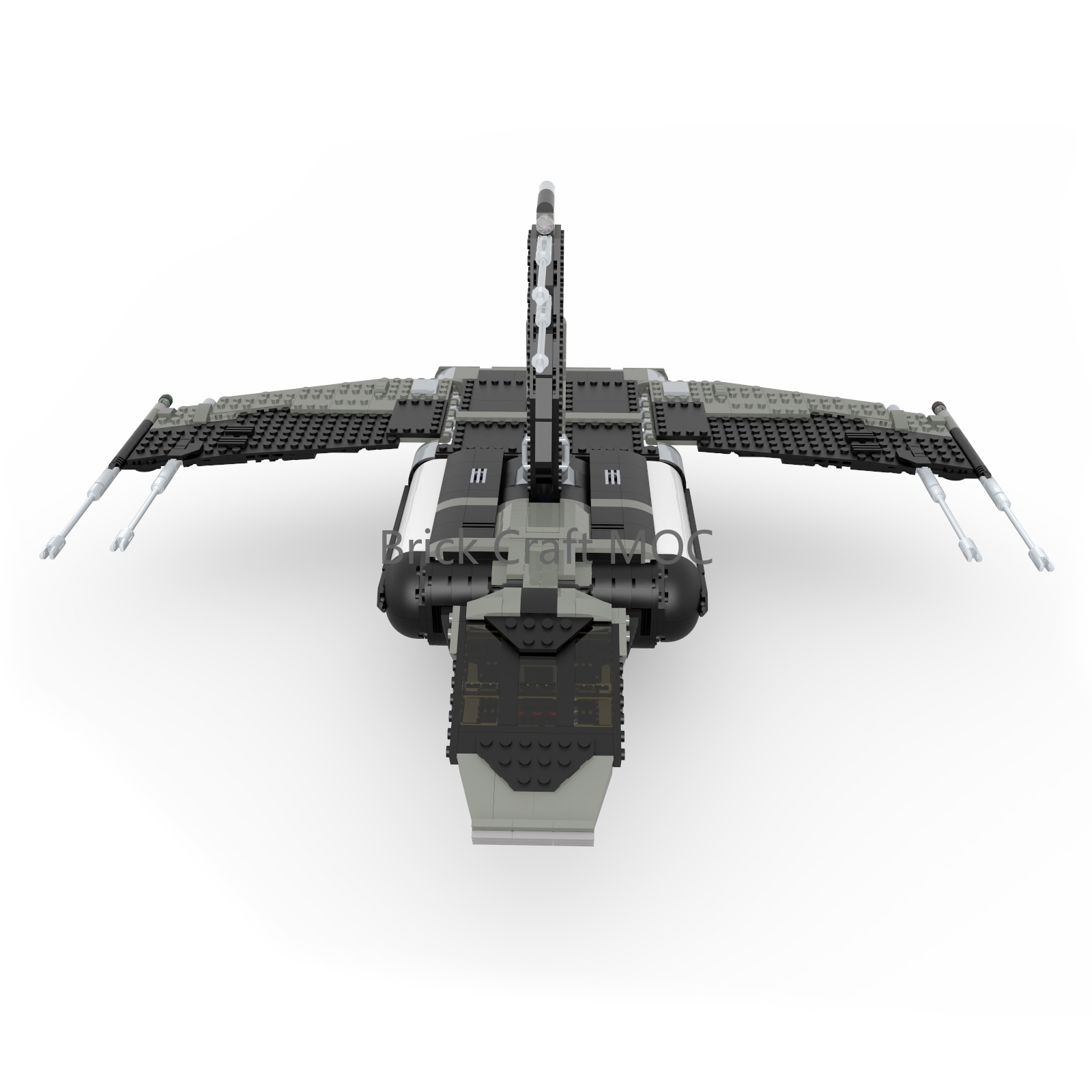 MOC Sci-Fi Infernum-Style Figh - огляд і ціна Model Kit X Wing