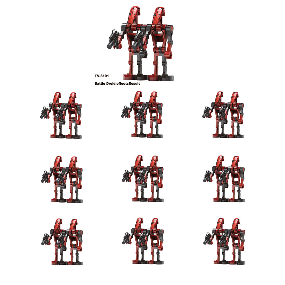 10pcs/set building Blocks Clon - огляд і ціна Model Kit Star Wars