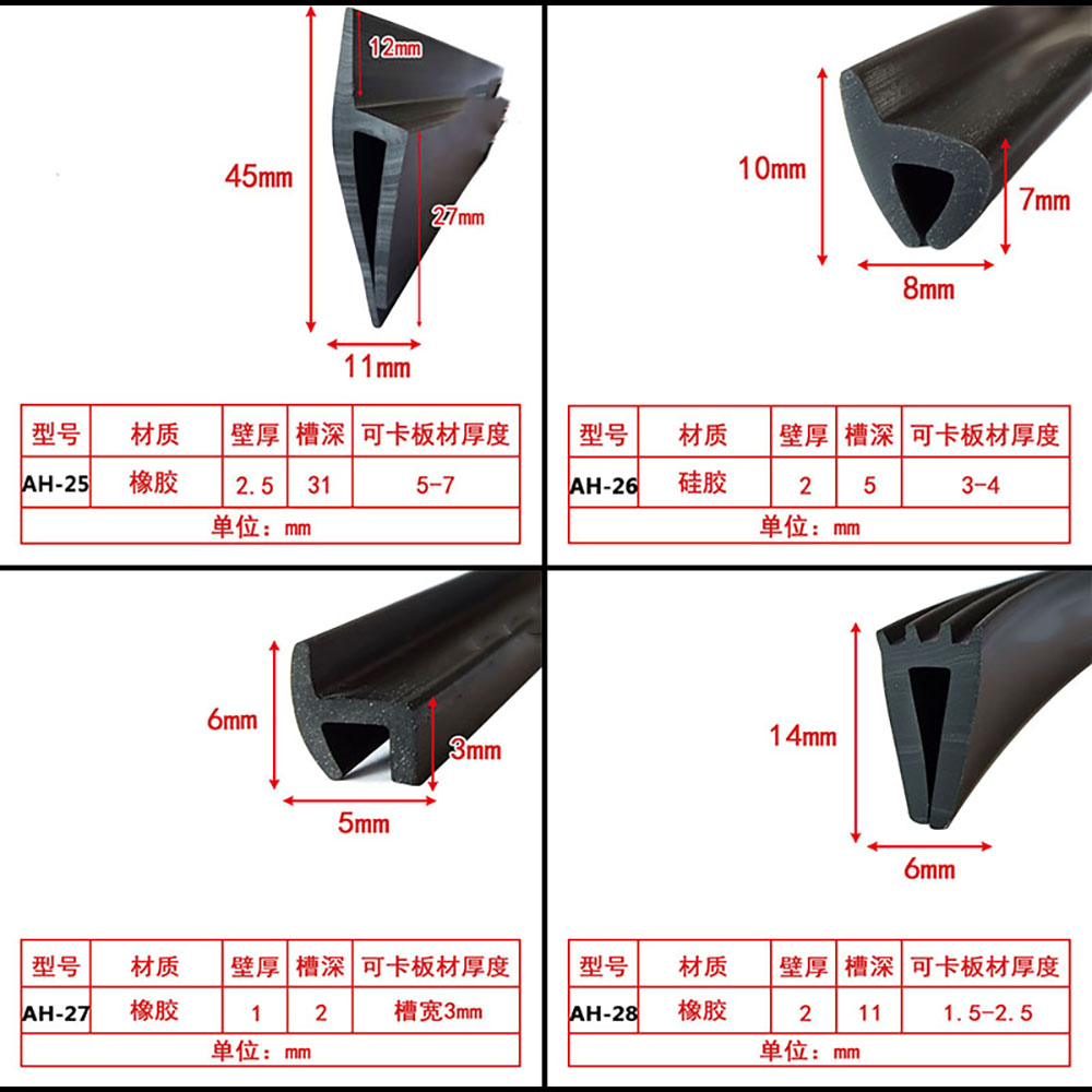 1/2/3M Silicone Rubber F U h C - огляд і ціна Panel Line Marker