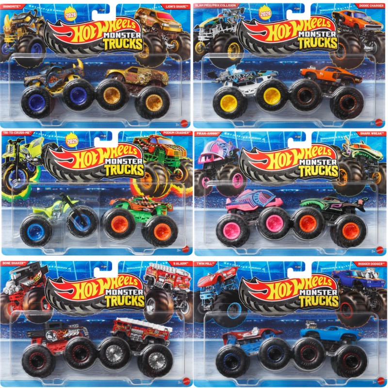 2026 Hot Wheels Monster Trucks - огляд і ціна Hot Wheels Car Mainline