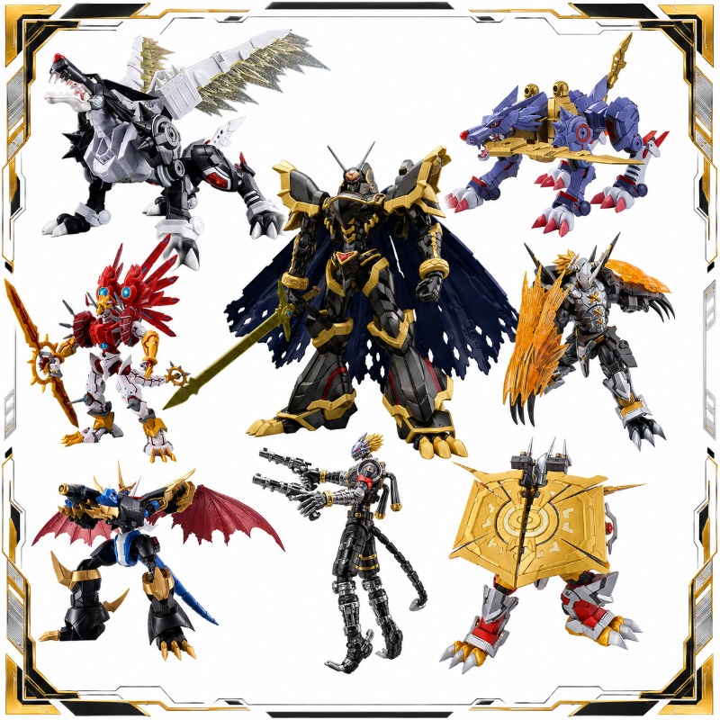 Bandai Original Digimon Figure - огляд і ціна Model Kit Imperialdramon