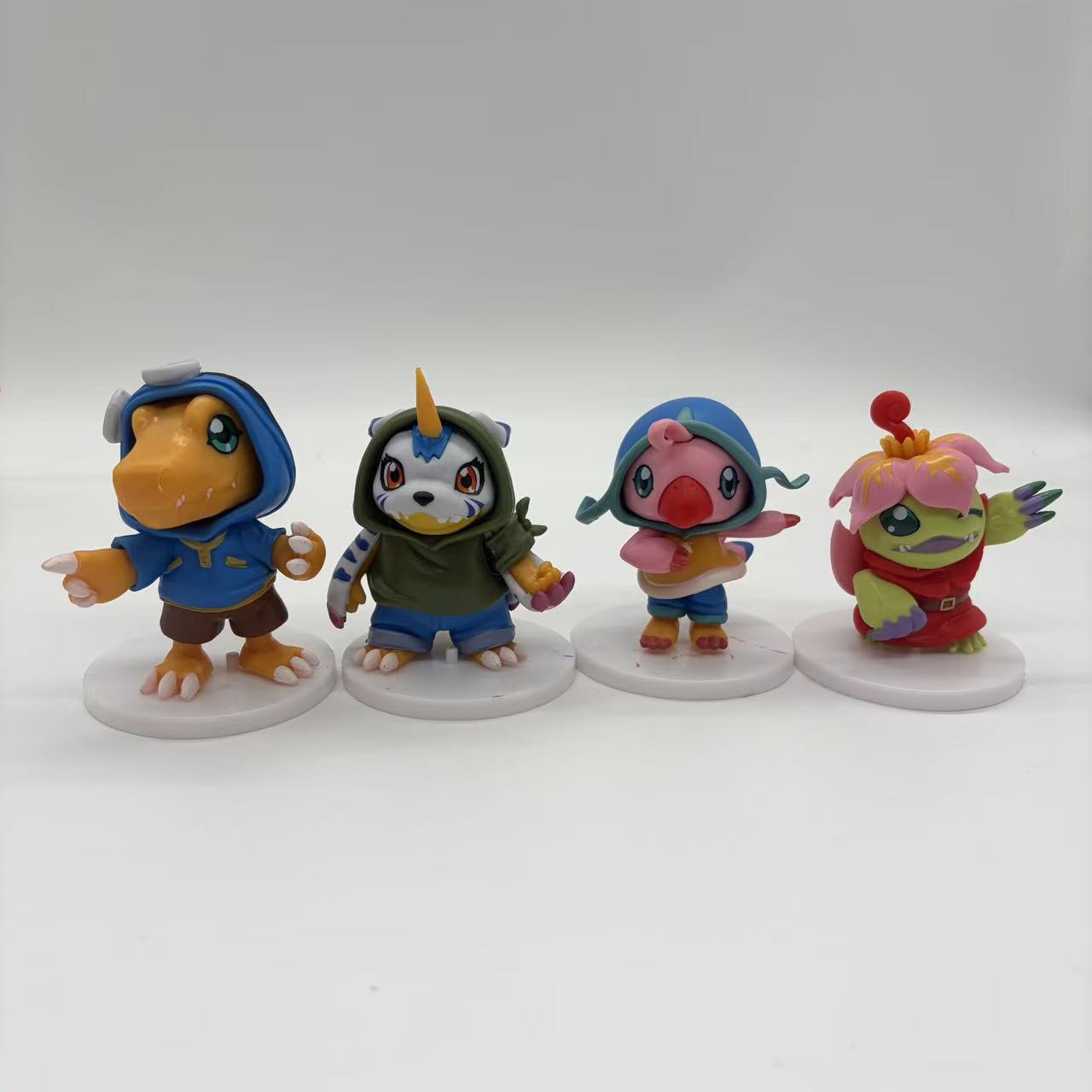 High Quality 8pcs/set Anime Di - огляд і ціна Model Kit Digimon