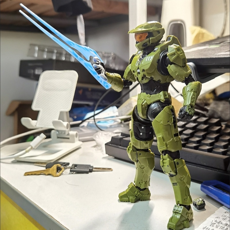 Sentinel Master Chief 18cm PVC - огляд і ціна Model Kit Jojo