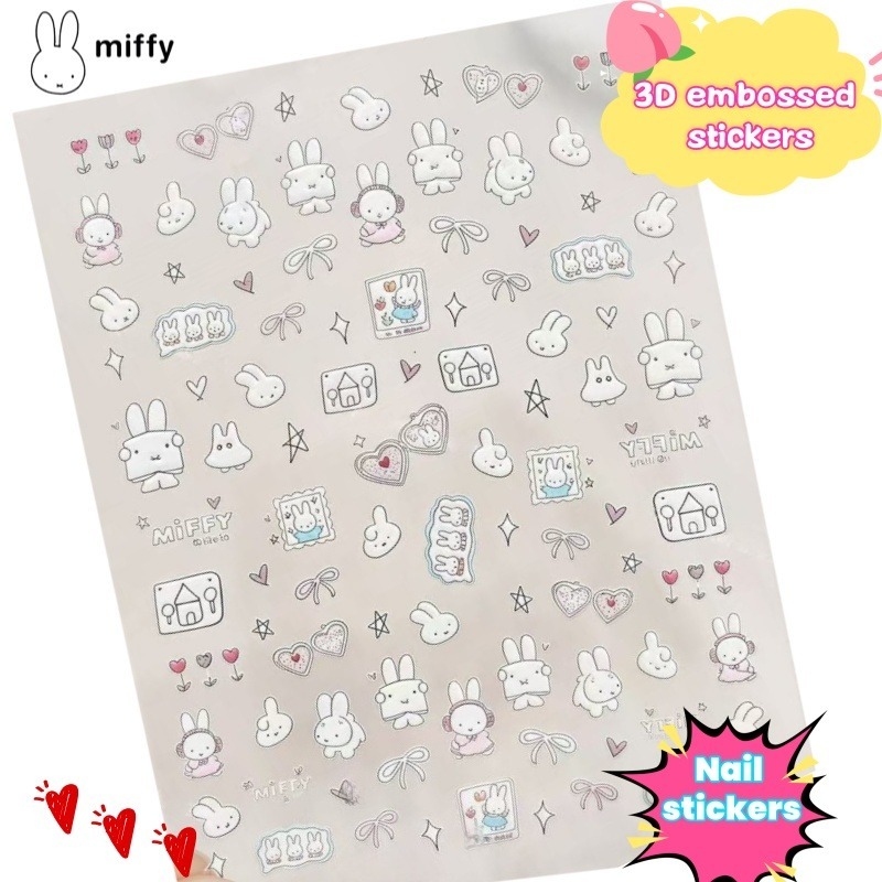 Miffy cartoon nail stickers an - огляд і ціна Model Kit Game
