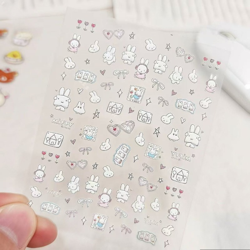 Miffy cartoon nail stickers an - огляд і ціна Model Kit Game