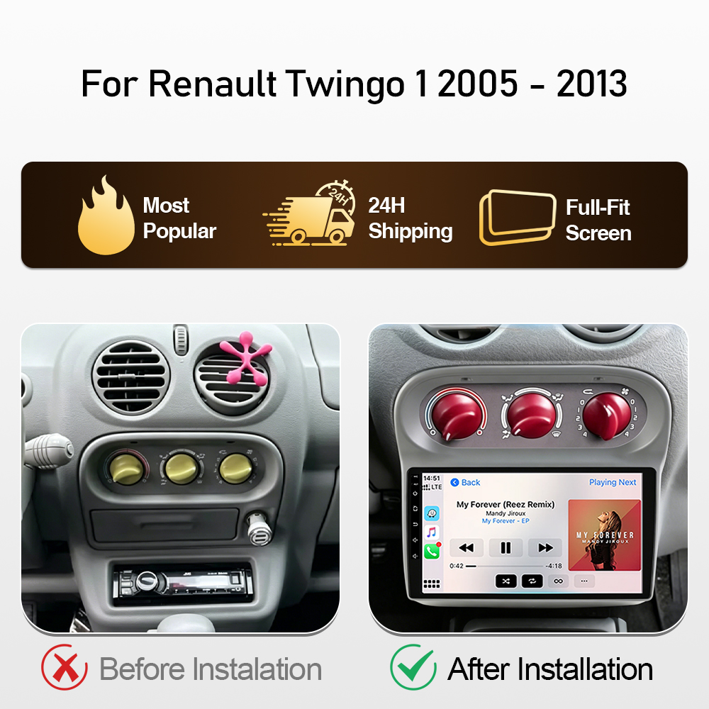 Android 16 For Renault Twingo  - огляд і ціна Model Kit Star Wars