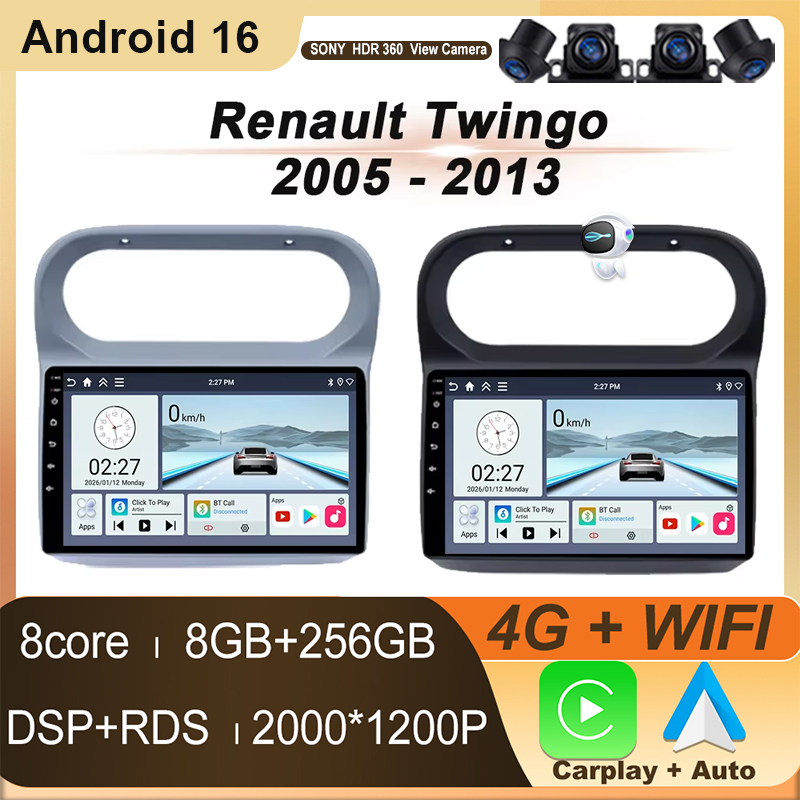 Android 16 For Renault Twingo  - огляд і ціна Model Kit Star Wars