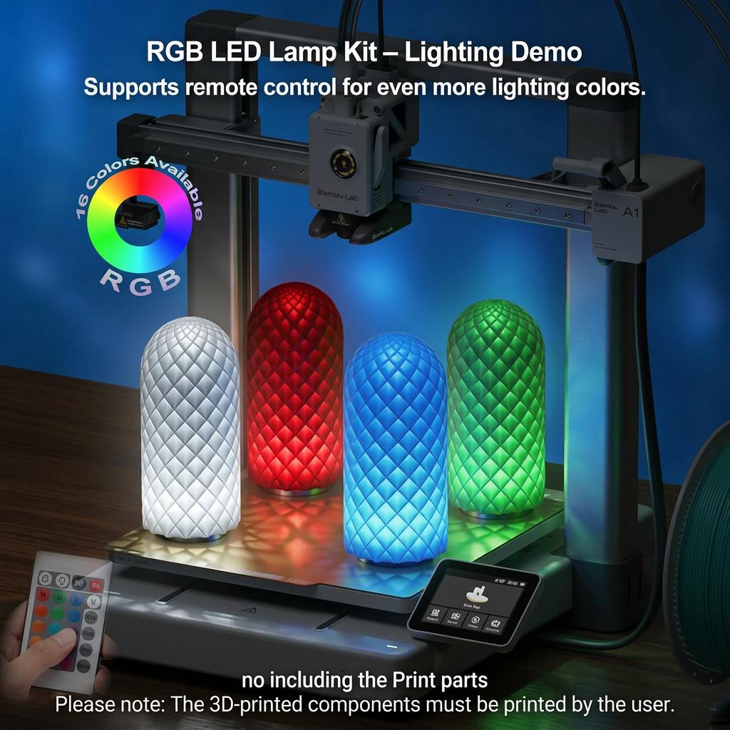 For Bambu Lab Led Lamp Kit Adj - огляд і ціна Model Kit Rg