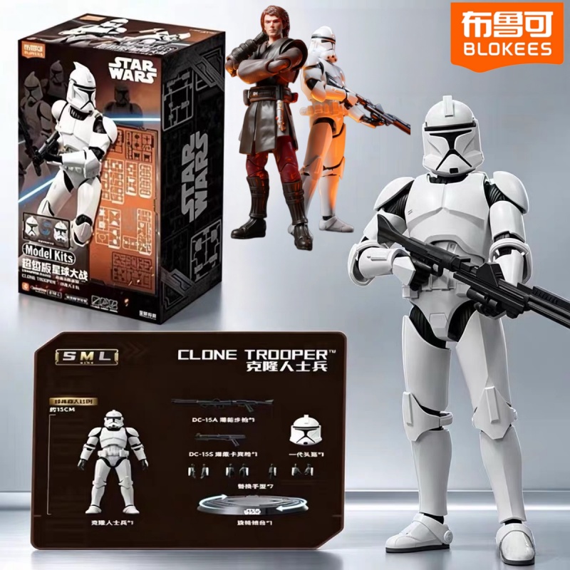 Hot Blokees Star Wars Clone Tr - огляд і ціна Model Kit Star Wars