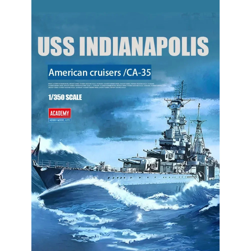 Academy  USS Indianapolis Heav - огляд і ціна Model Kit Academy